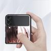Роскошный чехол для Samsung Galaxy Z Flip 4 3 5G черный ПК жесткие чехлы для телефонов модная задняя крышка ZFlip Funda аниме Tokyo Ghoul Shell