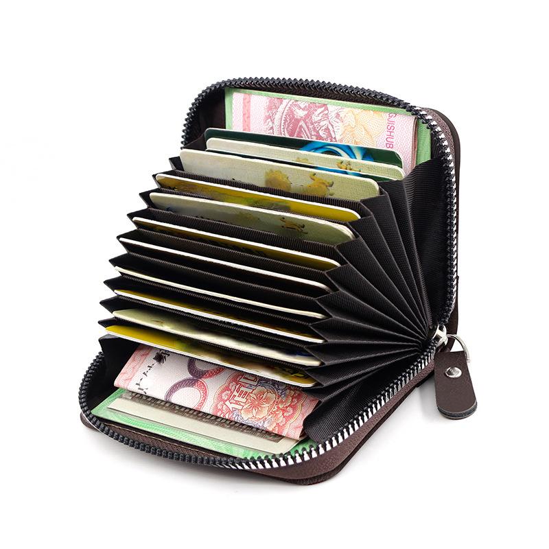 Модные сумки для карт из искусственной кожи, глубокие цвета, винтажные держатели для карт, большая емкость, держатель для карт IC/ID, держатель для визитных карточек