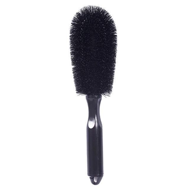 PC Car Wheel Brush, Tire Cleaning Brush Tool, Car Rim Cleaner, Vacuum Cleaner Handle, Wheel Car Detail Brush