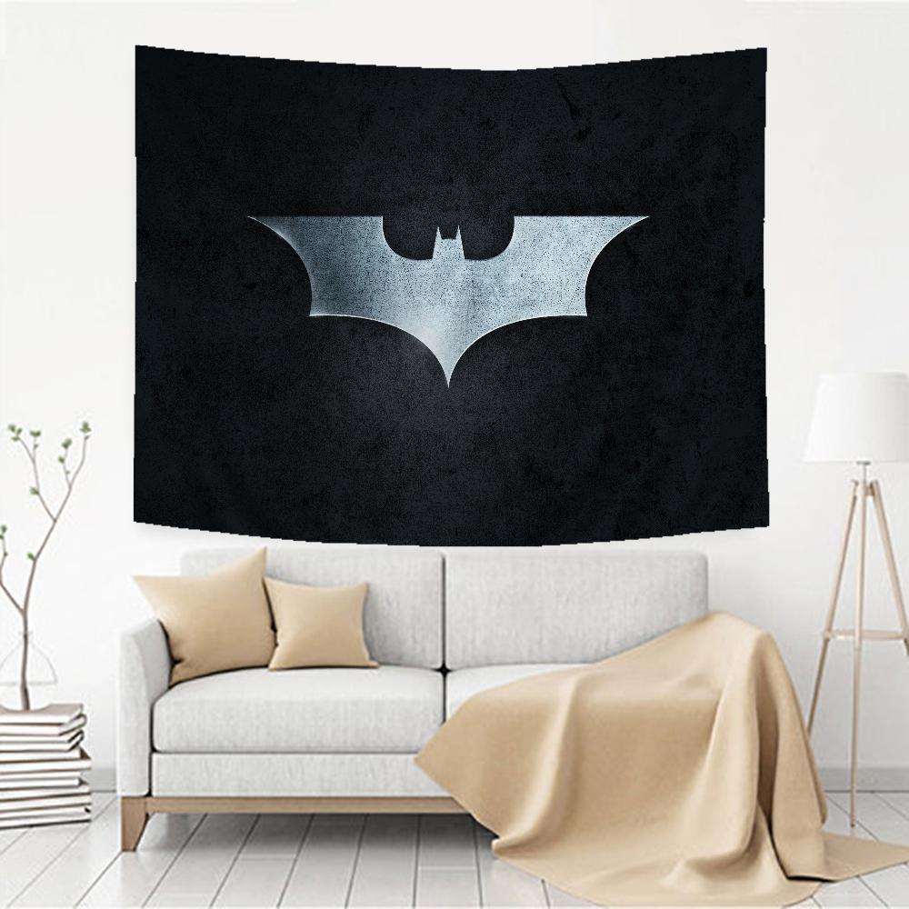 BBatmansLogo Tapestry Floor Mat NonSlip Laundry Room Mat Laundry Decor Balcony Child Living Room Household Carpets