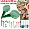 Шприц-сеялка Мини-дозатор для посева семян Садовый Прецизионный посев Удобрение Сеялка Ручная Сеялка Цветочный горшок Садовый набор инструментов