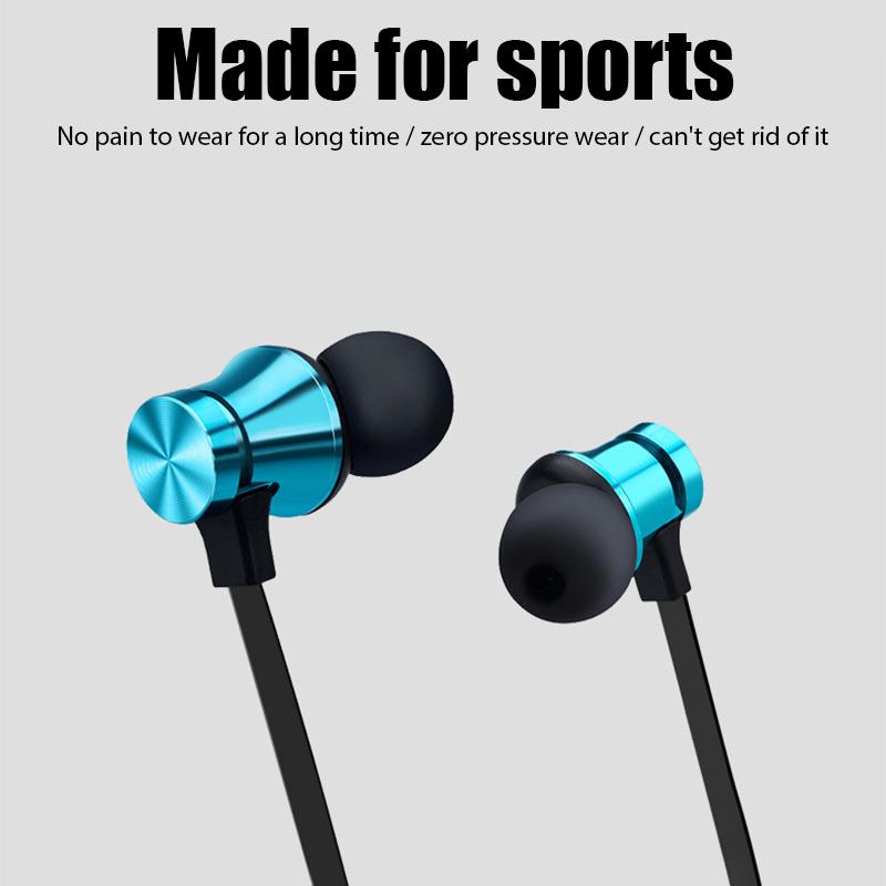 XT11 Bluetooth 4.2 Беспроводные наушники Спортивная гарнитура Водонепроницаемые вкладыши Шейный ободок Магнитные наушники с микрофоном для смартфонов