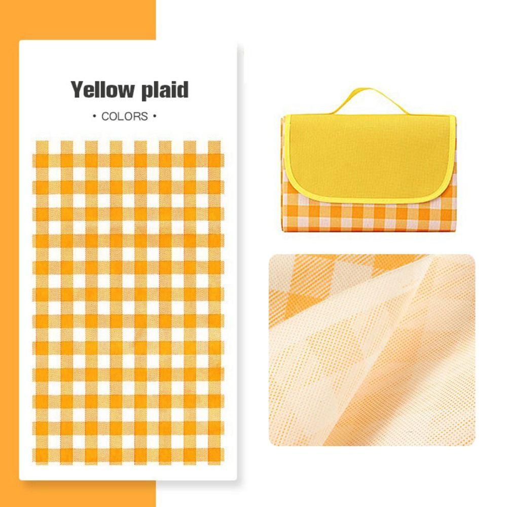 Складной коврик для пикника, водонепроницаемое походное одеяло, нетканый пляжный коврик