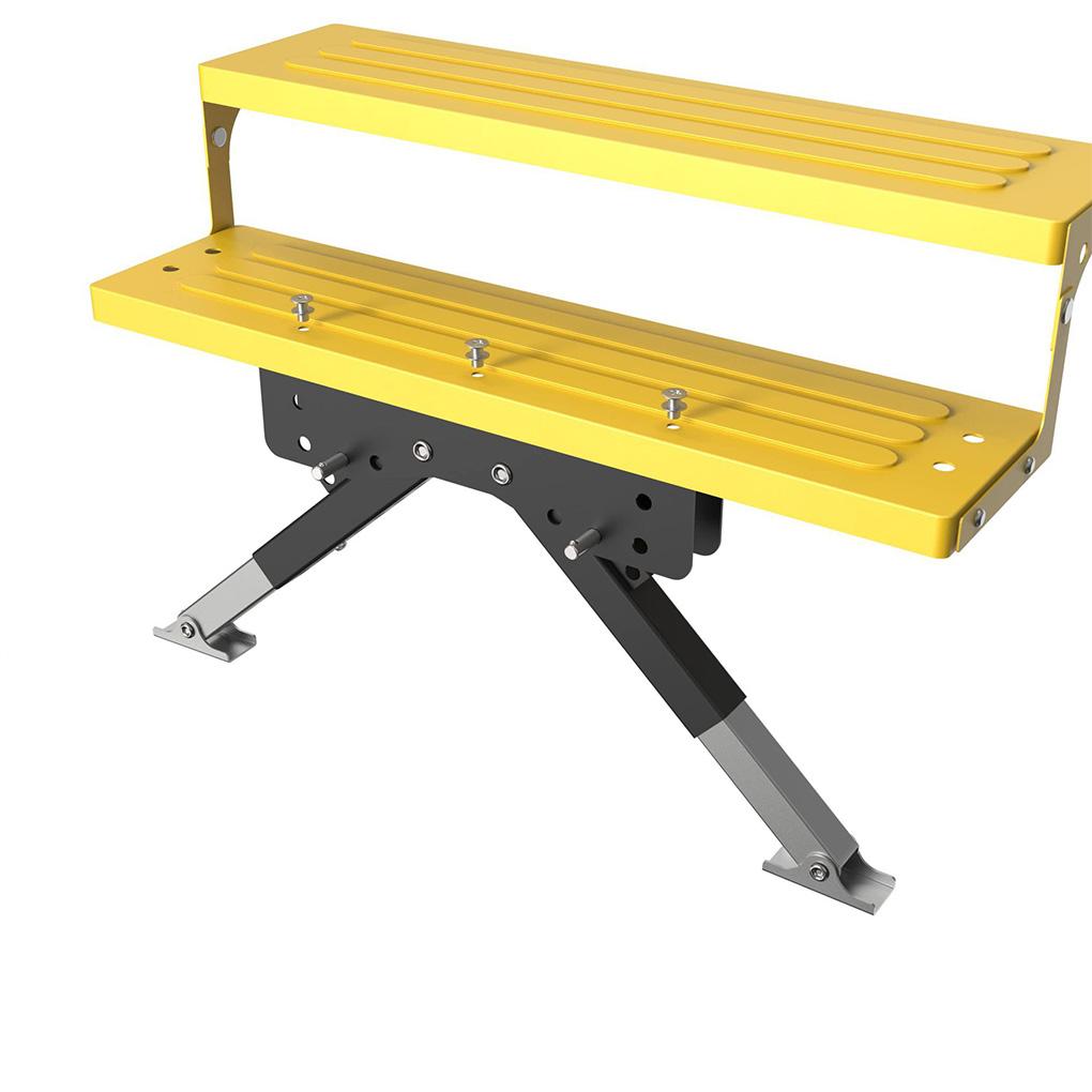 Портативный стабилизатор опоры ступени автодома, домкрат поддержки лестницы, стабилизатор ступени, рычаг прицепа, складной стабилизатор ступени для прицепа