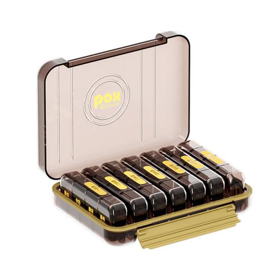 Органайзер для таблеток, 21/28, сетка, пряжка, независимая крышка, хорошая герметичность, легкий доступ, пылезащитный чехол для планшета на 7 дней, еженедельно, канцелярские товары