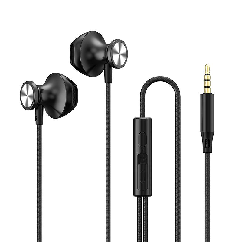 DAC Digital Chip Wired Earphones 3.5MM AUX/Type-C 9D HIFI Heavy Bass Surround Stereo Sound In-Ear Headsets For Samsung Android iPhone 15/16