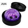 Adult Stress Reduction Toy Halloween Ghost Bun Ball, Slow Rising Soft TPR Fidget Desktop Decoration for Anxiety Relief, Cute Spooky Squeeze in Steamer