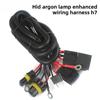 HID Reinforced Wiring Harness Xenon Lamp Reinforced Wire Set H7 H11 9005 9006 Relay Battery Extension Cable