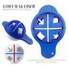 Golf Scriber Golf Ball Line Marker Liner Template Marker Pen Golf Putting Positioning Aids Outdoor Sport Tools