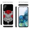 Чехол для iPhone 16 15 Xiaomi Redmi Note 14 13 12 11 Pro Max 16e Samsung Galaxy S25 S24 S23 Moto OPPO Huawei Ниндзя Бусидо Самурай Инь Ян Чехол для телефона