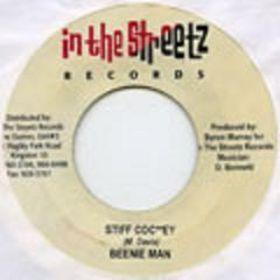 7-дюймовая пластинка BEenie MAN - Stiff Coc**ey NONE In The Streetz 2004 Ямайка Регги, Ска и Даб Б/у