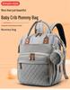 Mummy Backpack: Large Capacity, Lightweight Folding Bed & Diaper Bag