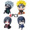 Фигурка Аниме Наруто Какаши Наруто Фигурка Действия Q Версия Кавайный Саске Итачи Фигурка Украшение для Автомобиля Коллекционная Модель Игрушка