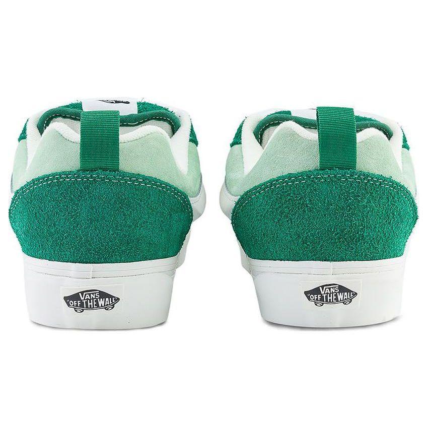 Vans Knu Skool Low Top Skate Shoes Unisex Sneakers Green White VN0009QCGRN
