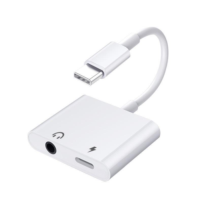 Адаптер Apple и Huawei Type-C на 3,5 мм с возможностью совершения вызовов по Bluetooth и всплывающим окном для звука
