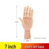 12" Flexible Wooden Mannequin for Art Drawing - Movable Jointed Hand Puppet Model