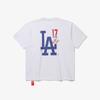 New Era Mlb La Dodgers Фирменная футболка белая 15147525