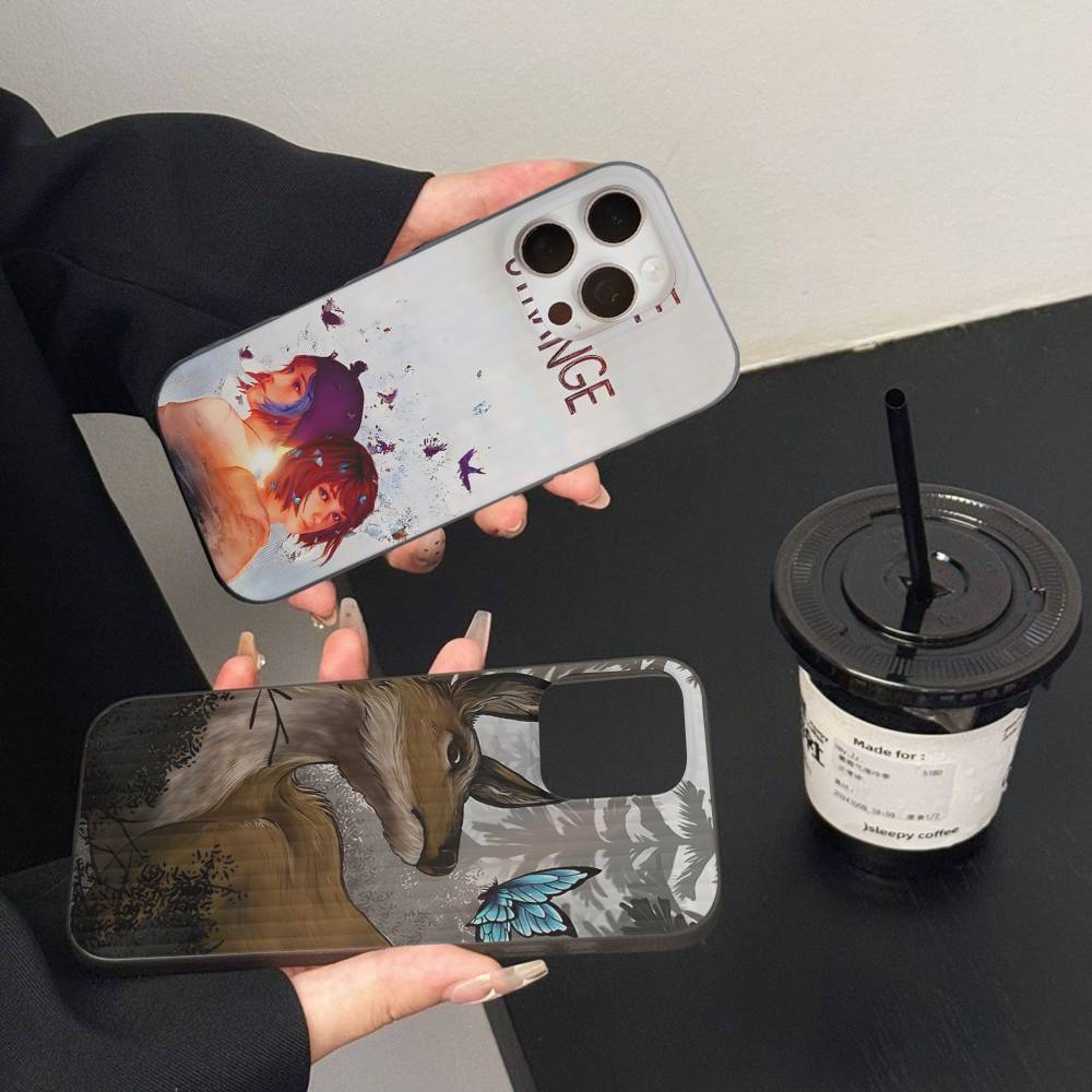 Чехол для телефона видеоигры Life Is Strange Before The Storm для IPhone 17 16 15 14 13 12 11 Pro Max Plus Pro Полоска Мягкий чехол