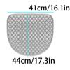 44x41cm Curved Dining Chair Cushion Soft Winter Student Cushion Semi-circular Chair Pad  Household