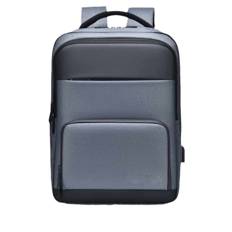 Новый унисекс однотонный водонепроницаемый и дышащий деловой модный повседневный универсальный рюкзак для повседневного использования