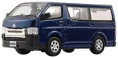 BM CREATIONS Масштаб 1/64 Toyota Hiace KDH200V 2015 Темно-синий Левый руль Готовая модель 64B0147