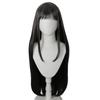 Linfairy Anime Cosplay Short Fluffy Wig for Women, Halloween Costume, Party, Cosplay (Black and Gray Mix)