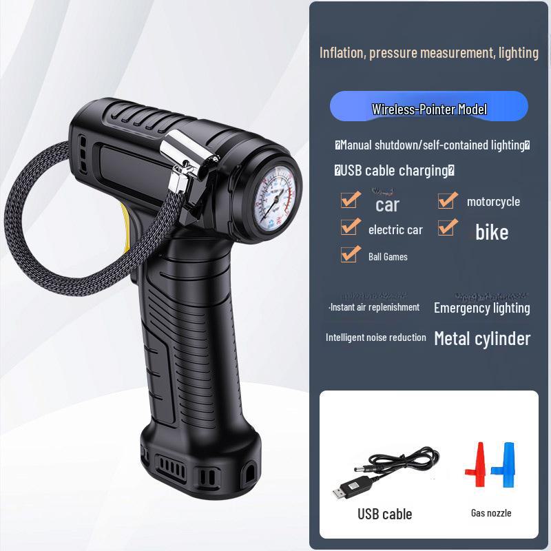 Wireless High-Pressure Electric Car Tire Air Pump