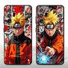 Black Soft Phone Cover Case for Samsung Galaxy Note 20 Ultra 9 S9 S8 S10 10 Plus 8 Cool Cartoon Sasuke