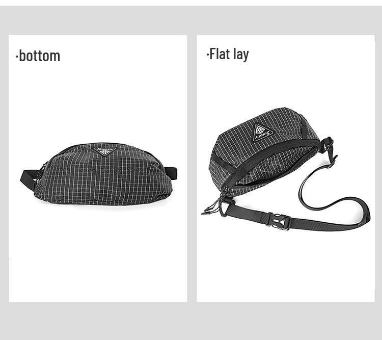 Унисекс кросс-боди сумка в корейском стиле для гор: Модная Маленькая Сумка на Плечо для Телефонов и Спорта (2025)