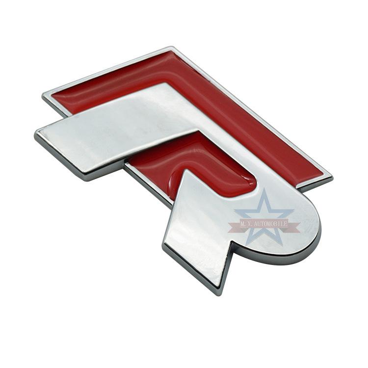 Подходит для шильдика Volkswagen R CC passat CC R, логотипа автомобиля Volkswagen Rline, хвостовой наклейки, модификации логотипа автомобиля из сплава