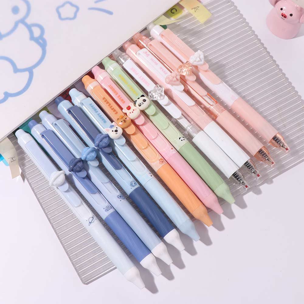 4pcs INS Erasable Gel Pen Cute Neutral Pen Creative Erasable Pens  Student Supplies