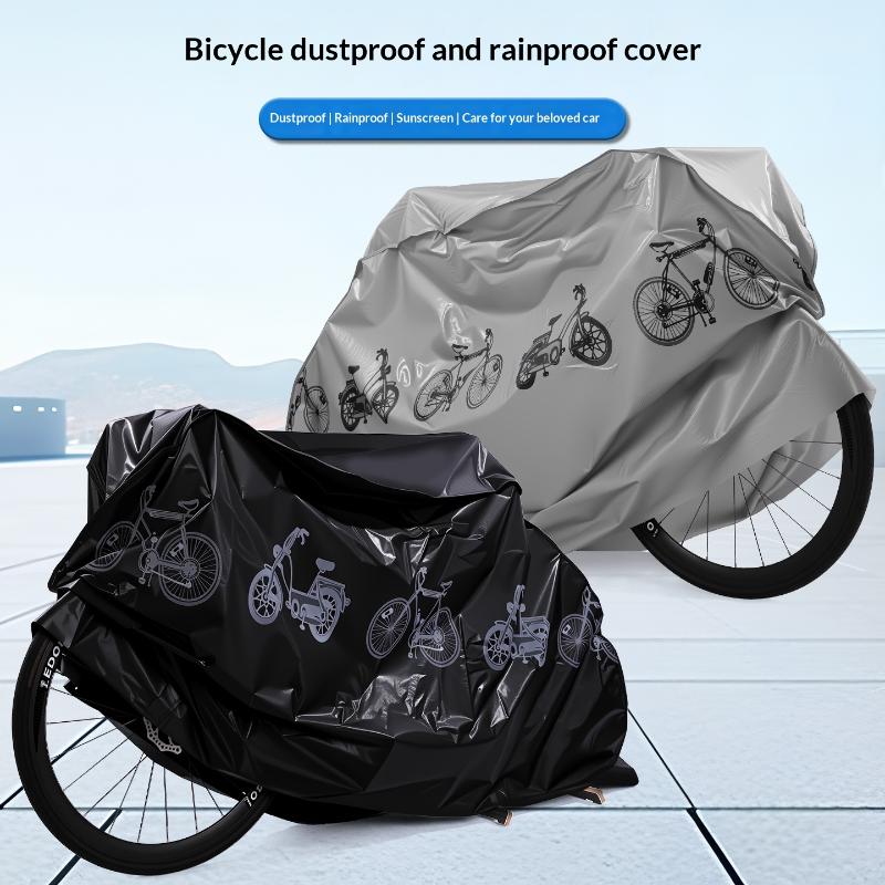Waterproof Bike Cover Sun Protection Outdoor Bicycle Cover Multifunctional Electric Vehicle Cover For Bicycle Prevent Rain