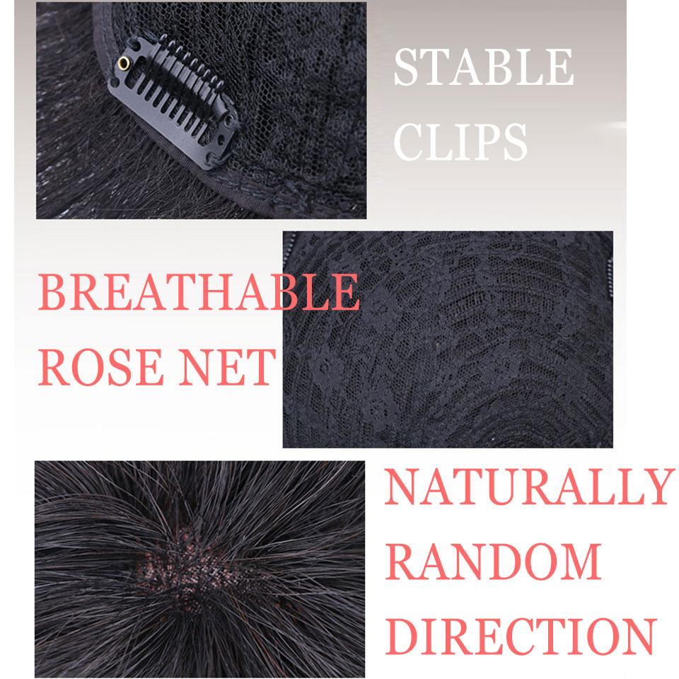 Короткие натуральные мужские парики для мужчин, короткая стрижка из синтетических волос для молодого человека, лысеющего, с редкими волосами