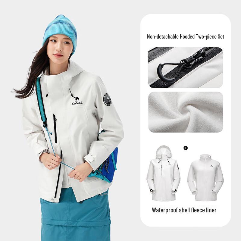 Camel Водонепроницаемая куртка для улицы King's Armor Icon 3-в-1