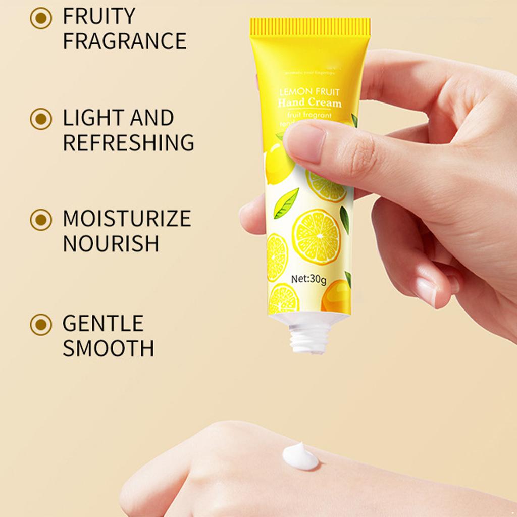 Набор из 5 кремов для рук дорожного размера, фруктово-цветочные ароматы, увлажняющий лосьон для ухода за сухой кожей зимой, питательный уход для рук