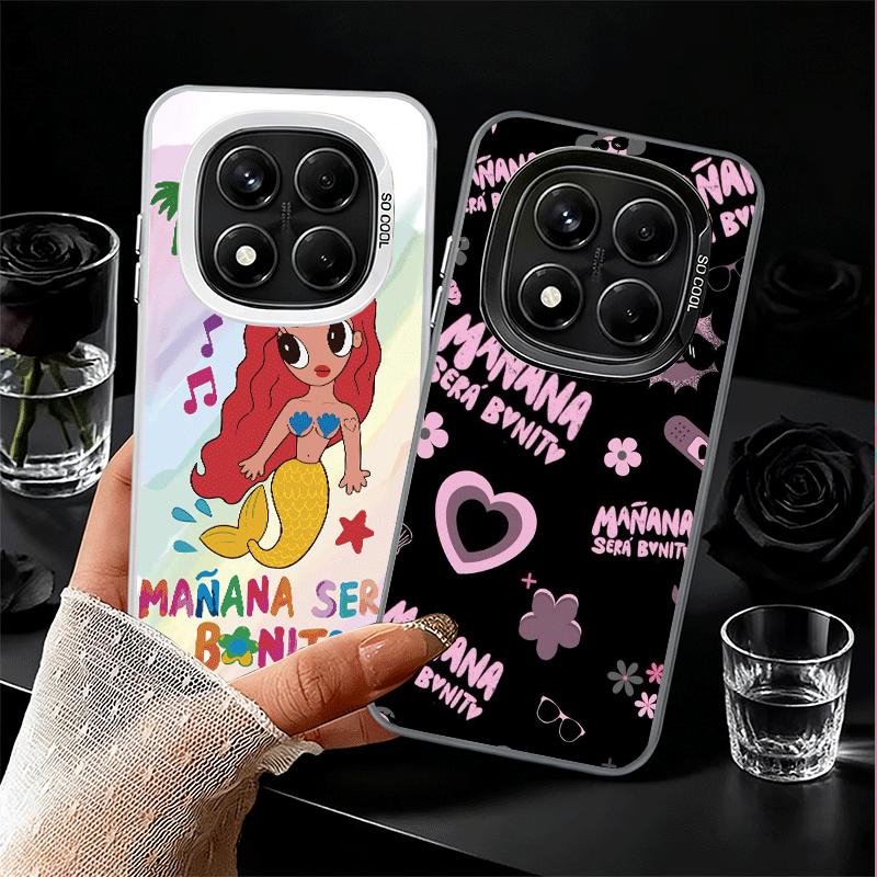 Мягкий чехол для телефона Karolg M-Manana Sera B-Bonito для Xiaomi Redmi Note 13 14 15 Pro Plus 12S 12 11S 11 11T 10S 10 Ударопрочный чехол