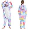 Kigurumi Onesie Kids Unicorn Pajamas For Children Animal Cartoon Sleepers Baby Costume Winter Girls Licorne Jumspuit