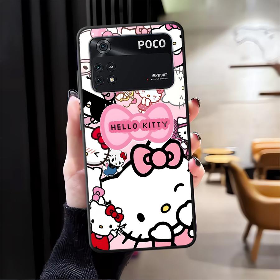 Cartoon Hello K-Kittys Case for Xiaomi Poco F8 C61 C75 F3 C71 M5 M3 M4 M7 Pro X3 X4 X5 X7 Pro C50 F1 Funda Phone Cover