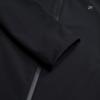 Men's FILA Jackets Men's Jet Black Stand Collar Thickened Straight Fit