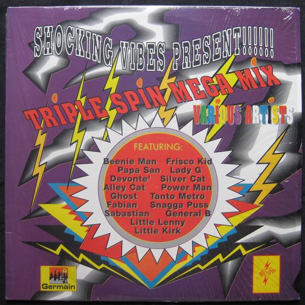 Виниловая пластинка VARIOUS - Triple Spin Mega Mix SVLP2058 Shocking Vibes, US Reggae, Ska & Dub Б/у