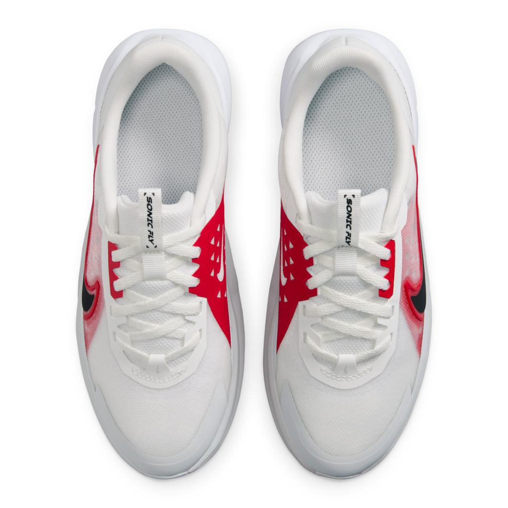 Nike Sonic Fly GS Summit White University Red Детские кроссовки Pure-Platinum FZ0017-101