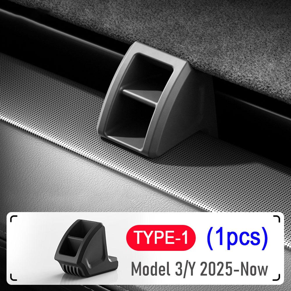 Адаптер освежителя воздуха для Tesla Model Y Juniper Model 3 2025 2026 Аксессуары Зажим для ароматерапии на воздуховод автомобиля Зажим для дефлектора автомобиля