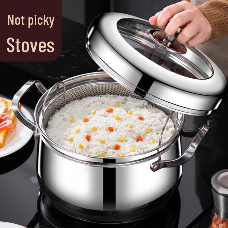 Sulet Multi-functional 316 Stainless Steel Steamer Pot