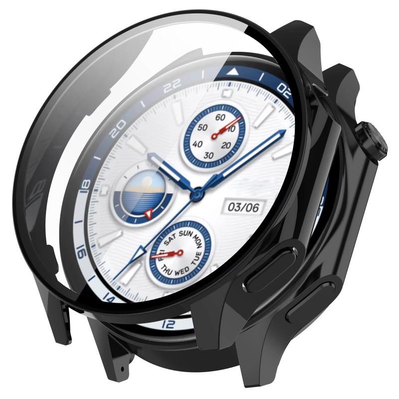 Закаленное стекло+корпус для OPPO Watch X2 X Защитная рамка для экрана Бампер Чехол для OPPO Watch X Силиконовый чехол