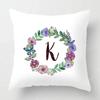 Home Decor Letter Pattern Pillowcase Bedroom Living Room Sofa Cushion Cover
