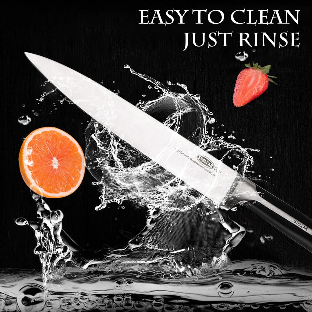 Sharp Stainless Steel Fruit Knife Chef Knife Cheese Slicing Knife Kitchen Tool