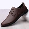Модные брендовые повседневные кожаные туфли, классические однотонные мужские туфли-оксфорды на шнуровке, обувь ручной работы, мужские деловые туфли, кроссовки