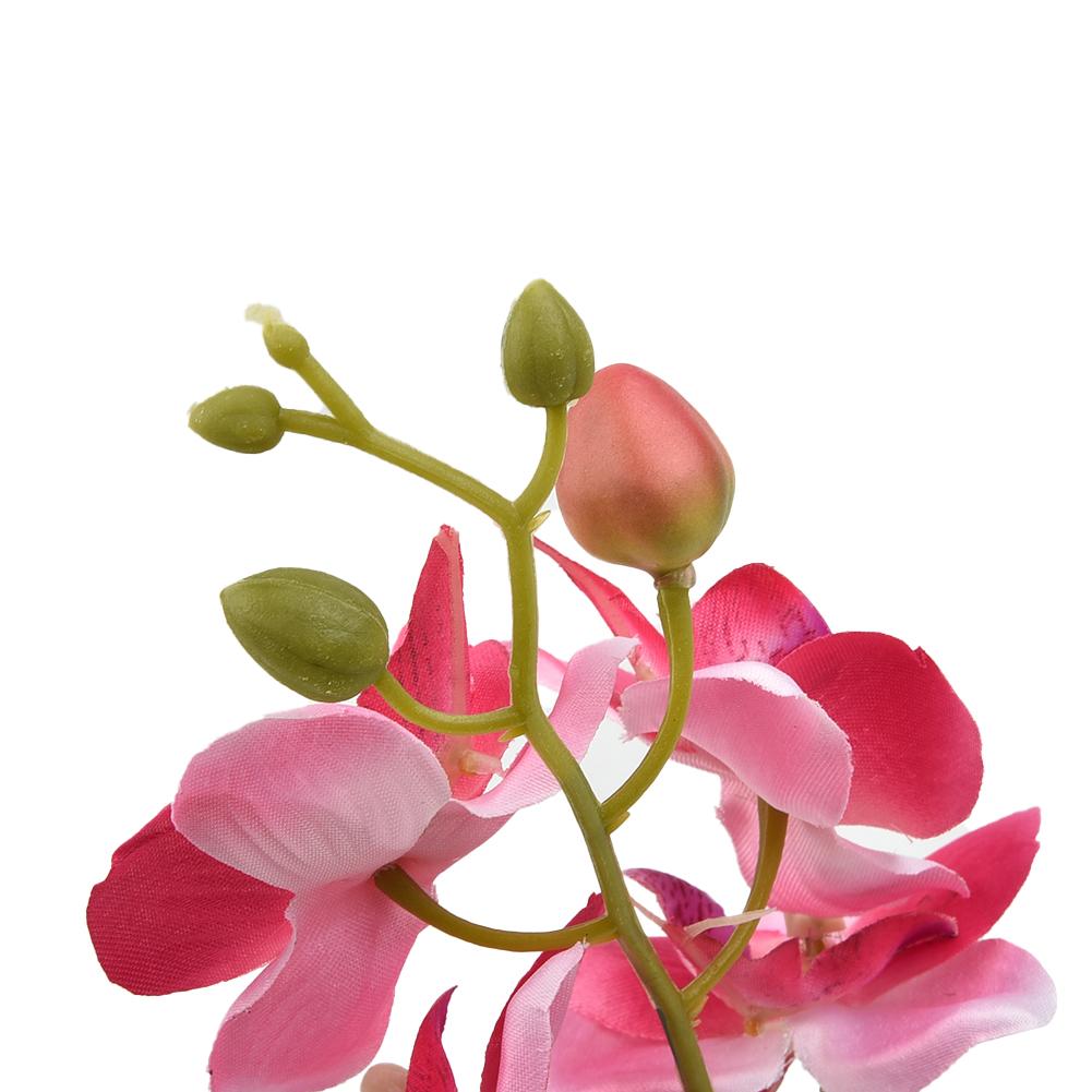 Искусственный цветочный сад, пластиковый стол, центральные аксессуары, пять головок