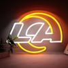 Football neon wall decoration LED sign Bedroom Men Cave Football Club Bar hanging wall decoration for football fan teens