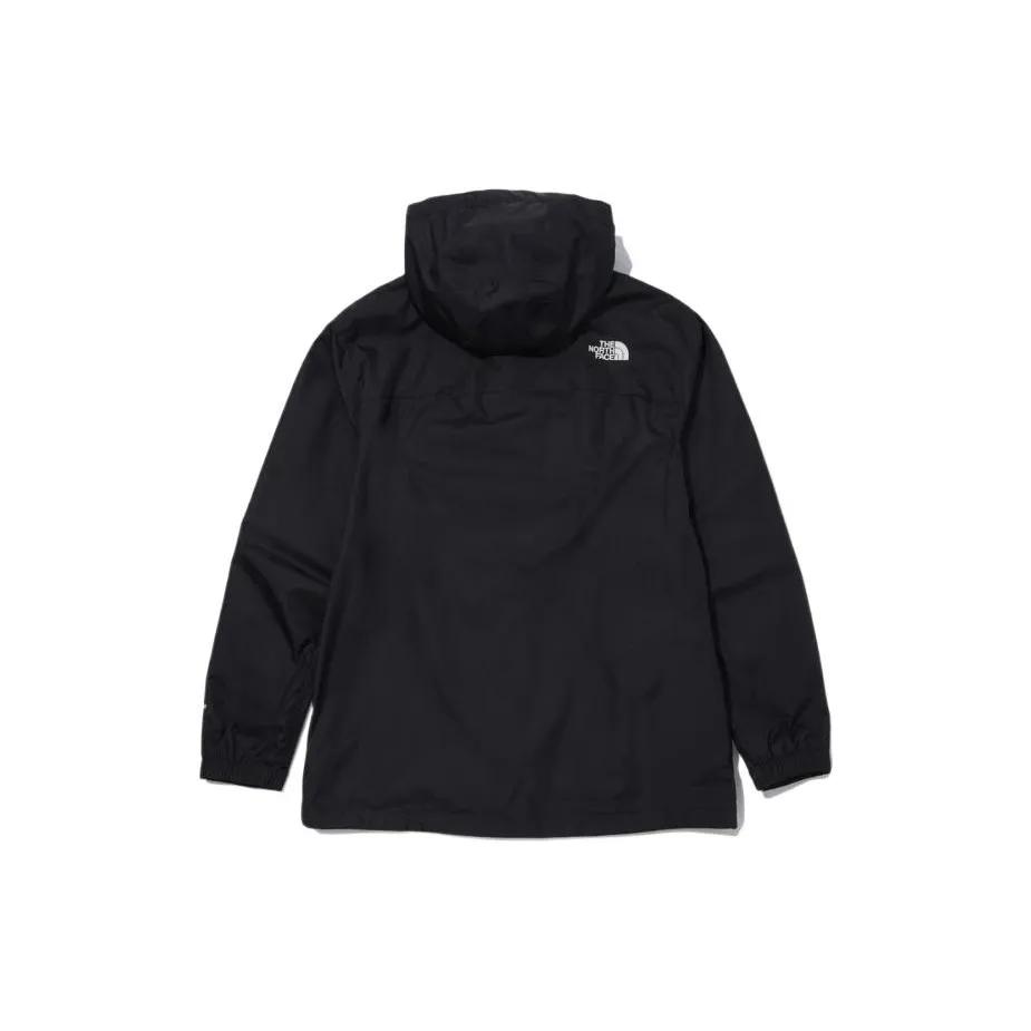 THE NORTH FACE RESOLVE 2 Breathable , Waterproof Windproof Windbreaker Jacket Men's Black (Unisex) Windbreaker Jackets NJ2HN01A